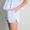 ENGLISH FACTORY Matching Sets | Shorts & Skorts*- Striped Shorts BLUE/WHITE