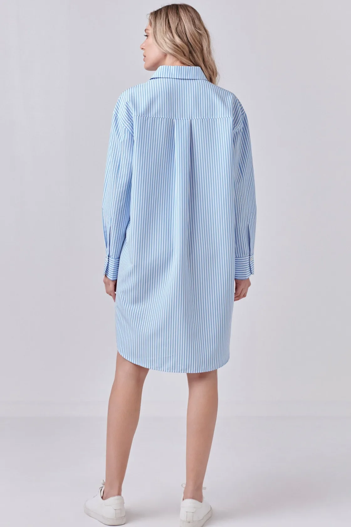 english_factory__striped__2-1.webp ENGLISH FACTORY Tops*- Striped Shirt Dress