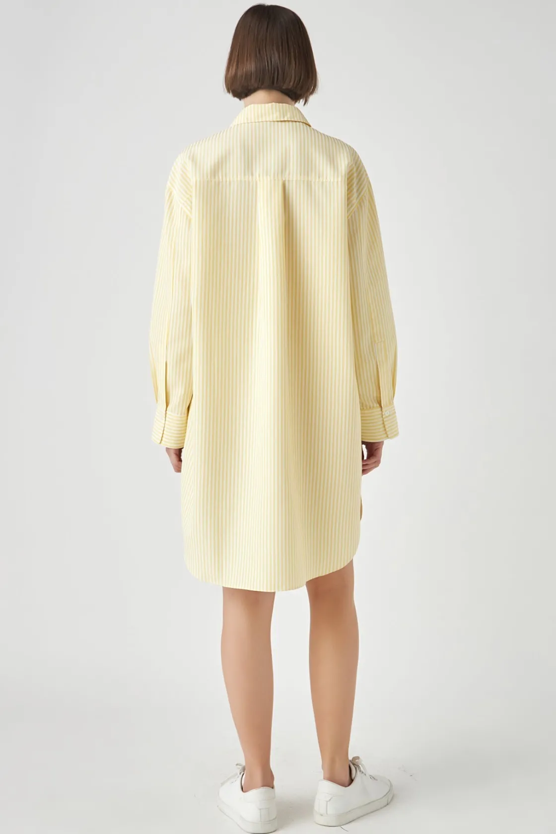 english_factory__striped__7.webp ENGLISH FACTORY Tops*- Striped Shirt Dress