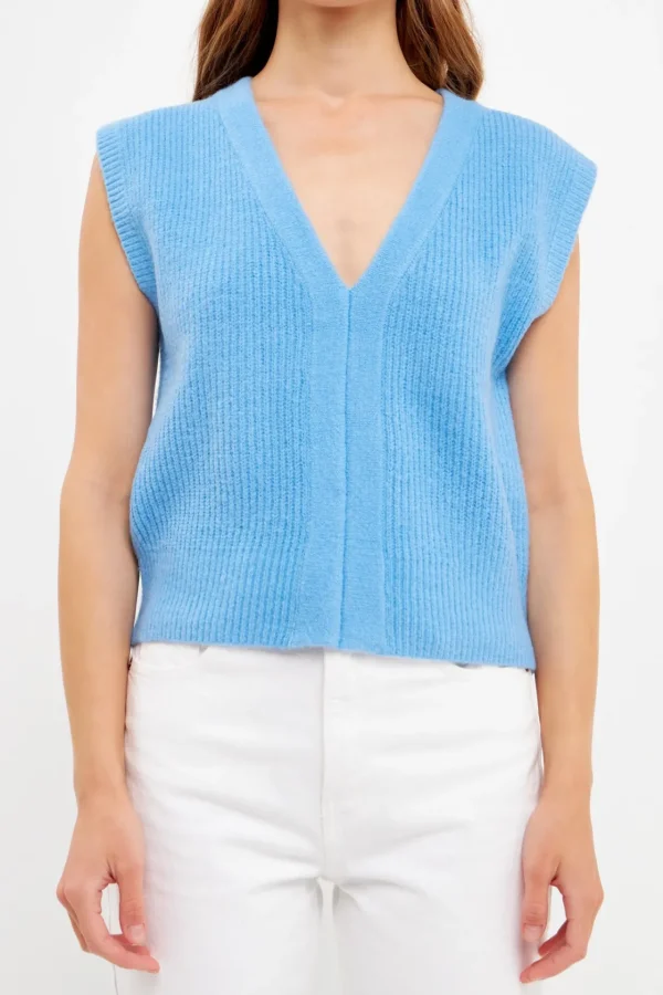 ENGLISH FACTORY Sweaters & Knits | Tops*- Sweater Vest