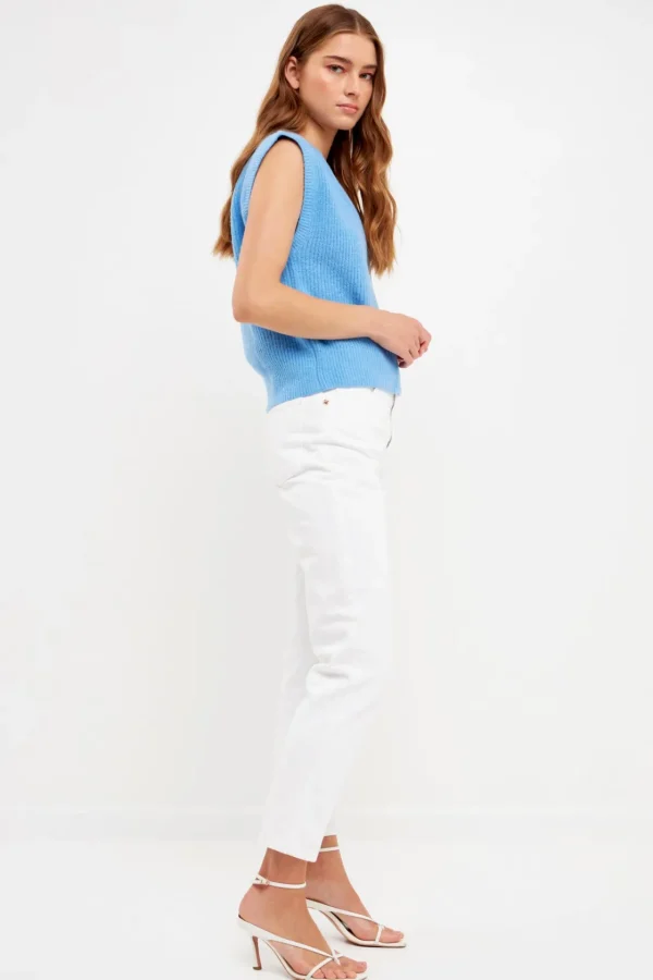 ENGLISH FACTORY Sweaters & Knits | Tops*- Sweater Vest