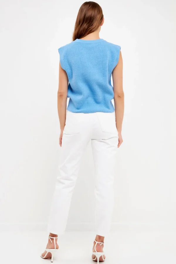 ENGLISH FACTORY Sweaters & Knits | Tops*- Sweater Vest