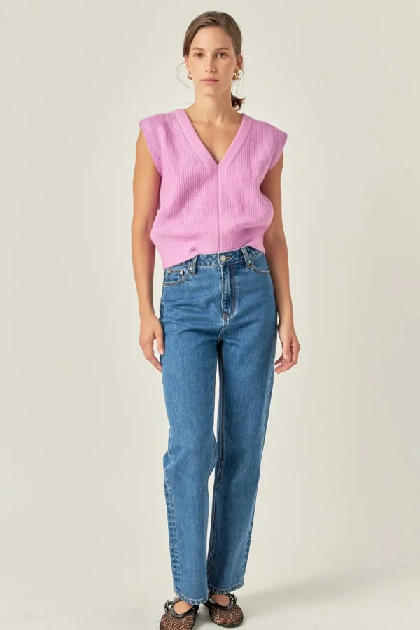 ENGLISH FACTORY Sweaters & Knits | Tops*- Sweater Vest