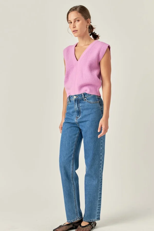 ENGLISH FACTORY Sweaters & Knits | Tops*- Sweater Vest