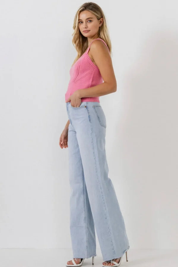 ENGLISH FACTORY Tops*- Tank Top Sweater