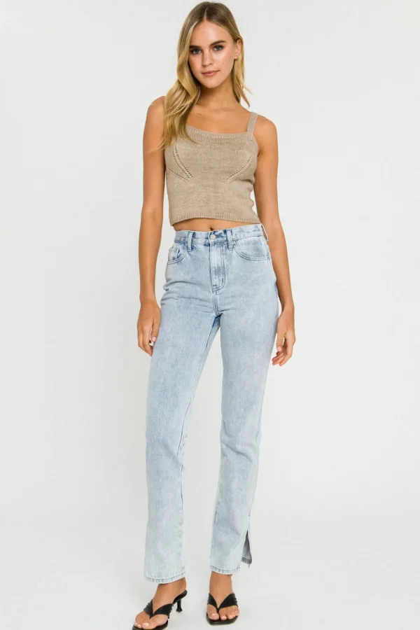 ENGLISH FACTORY Tops*- Tank Top Sweater