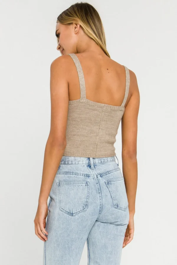 ENGLISH FACTORY Tops*- Tank Top Sweater