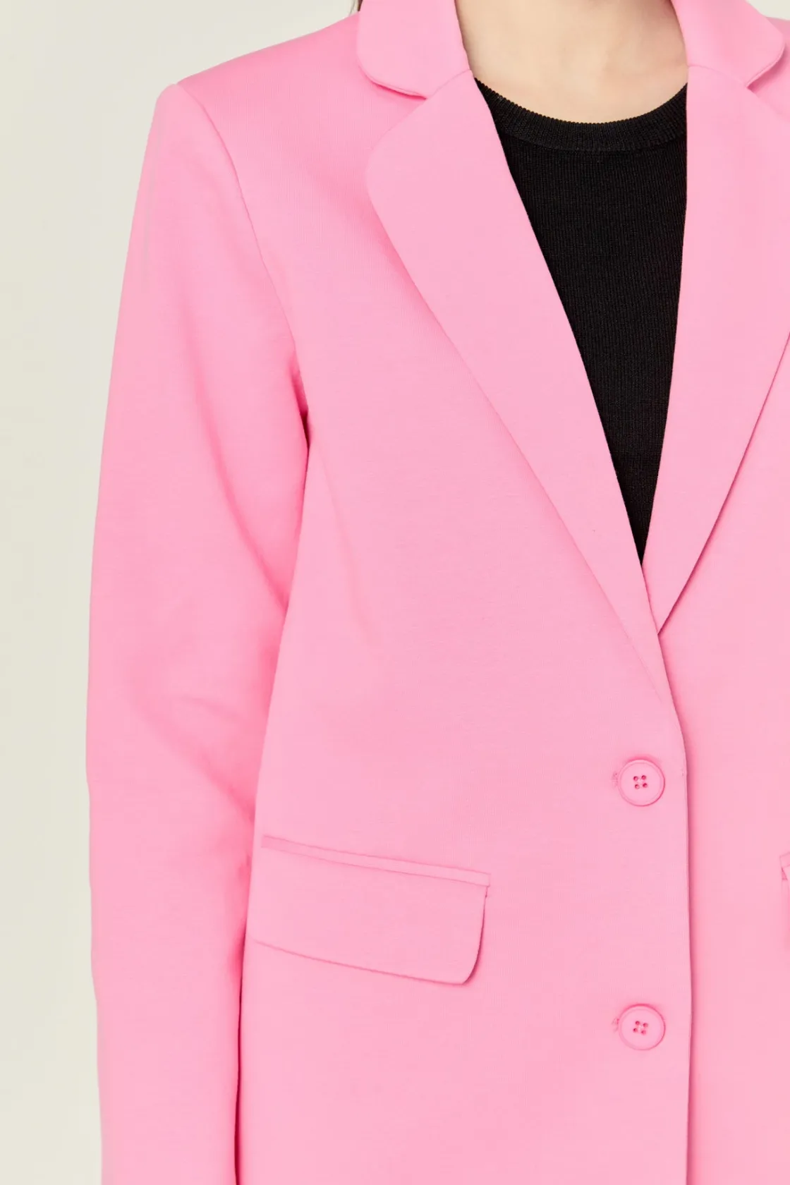english_factory__terry_ro_0.webp ENGLISH FACTORY Matching Sets | Blazers*- Terry Round Collared Blazer