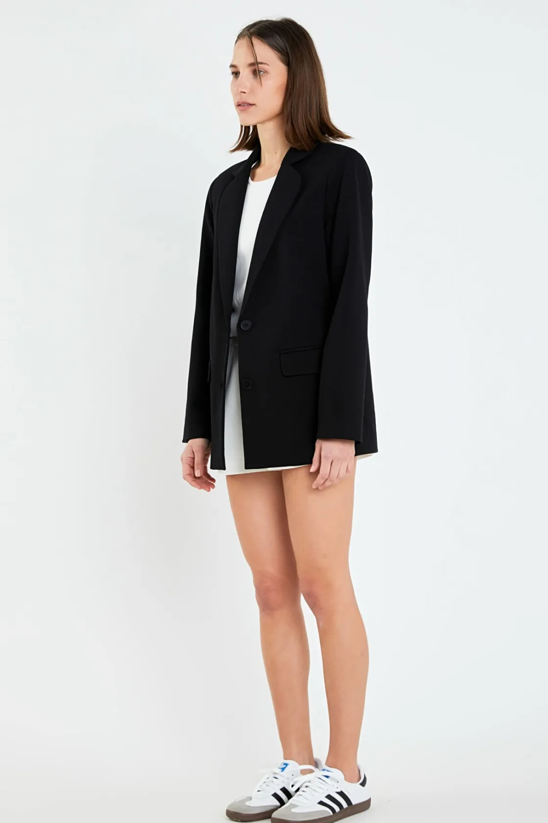 english_factory__terry_ro_11.webp ENGLISH FACTORY Matching Sets | Blazers*- Terry Round Collared Blazer