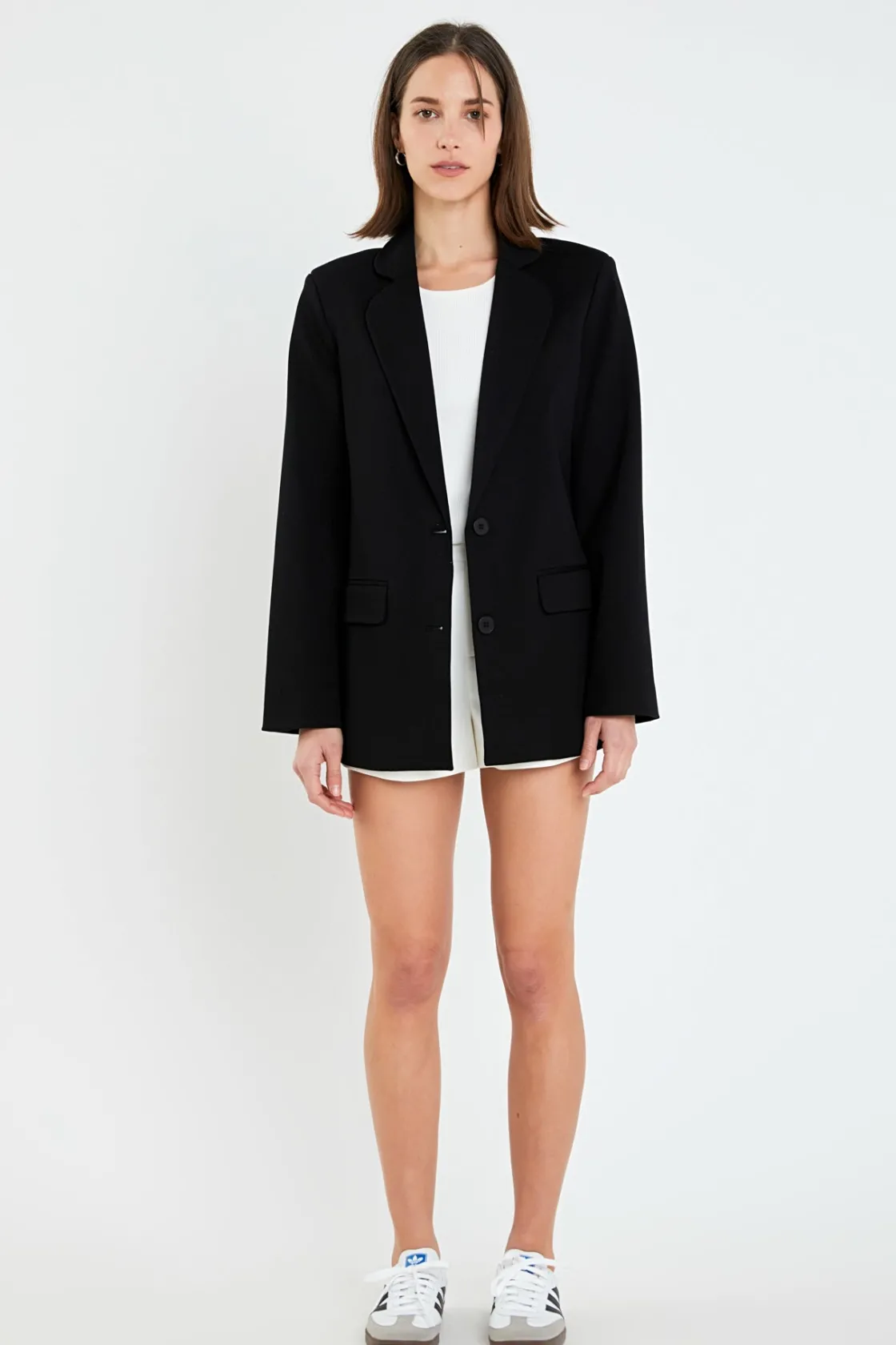 english_factory__terry_ro_9.webp ENGLISH FACTORY Matching Sets | Blazers*- Terry Round Collared Blazer
