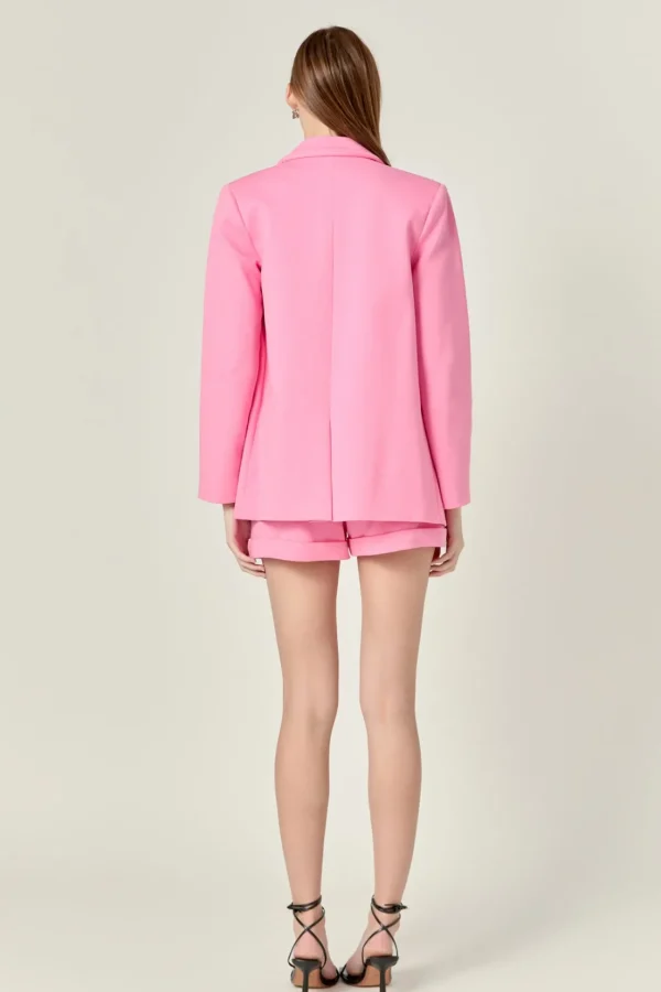 ENGLISH FACTORY Matching Sets | Shorts & Skorts*- Terry Suit Shorts PINK
