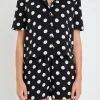 ENGLISH FACTORY Matching Sets | Shirts & Blouses*- Textured Dots Short Sleeves Shirts