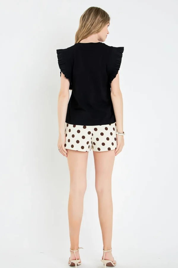 ENGLISH FACTORY Matching Sets | Shorts & Skorts*- Textured Dots Shorts