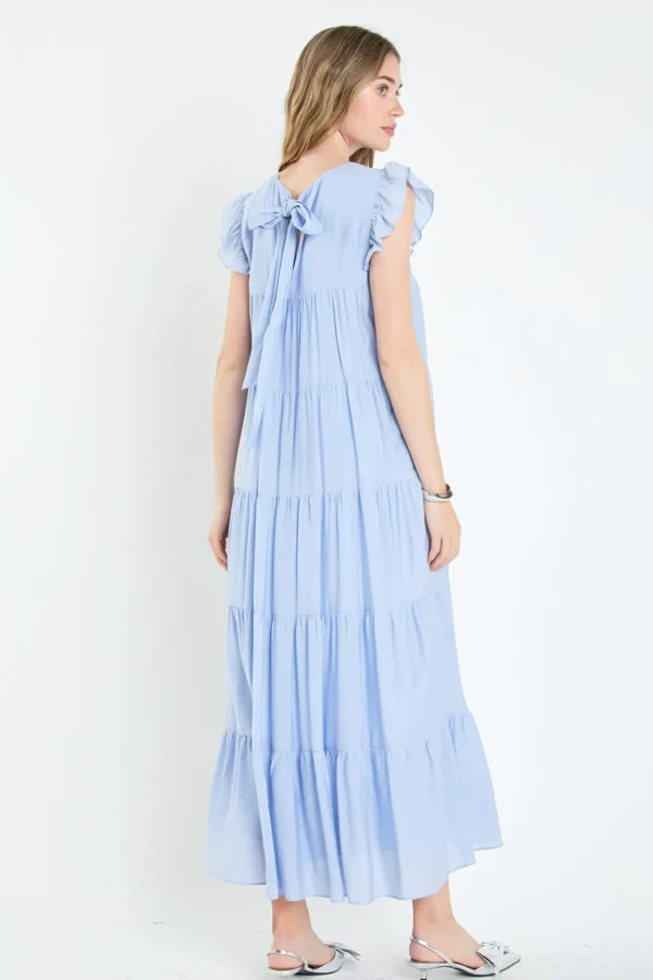 ENGLISH FACTORY Boho Dresses | Tops*- Tiered Maxi Dress