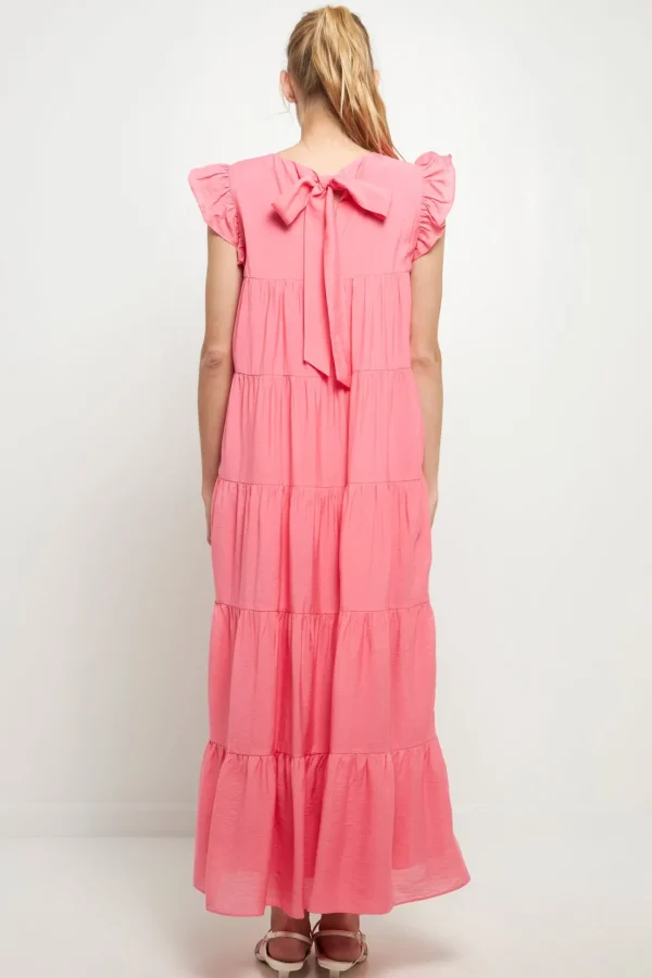ENGLISH FACTORY Boho Dresses | Tops*- Tiered Maxi Dress