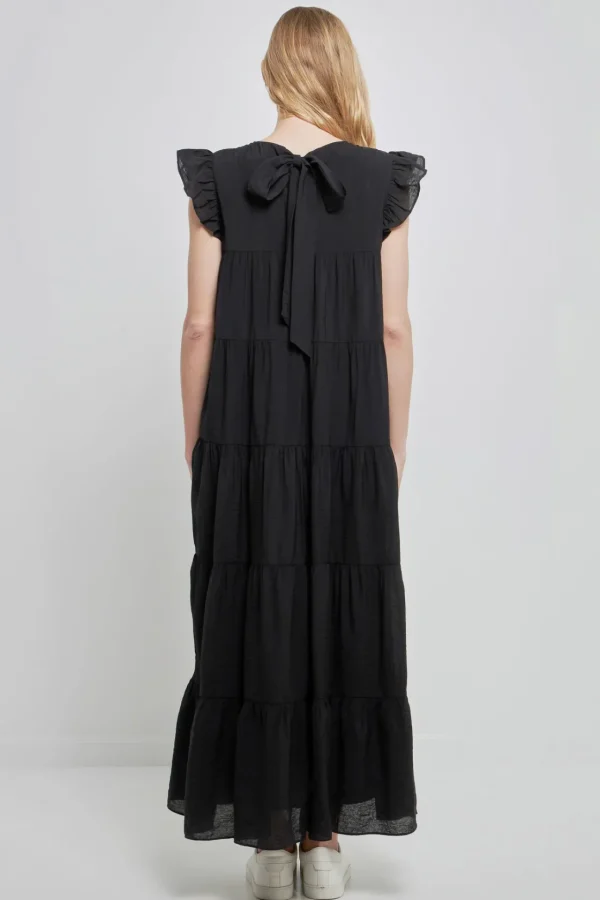 ENGLISH FACTORY Boho Dresses | Tops*- Tiered Maxi Dress