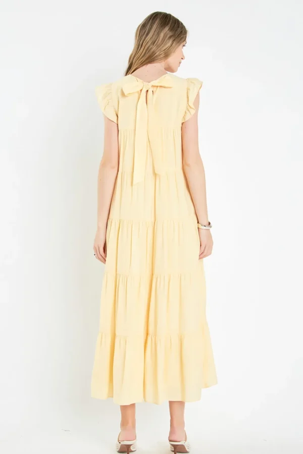 ENGLISH FACTORY Boho Dresses | Tops*- Tiered Maxi Dress