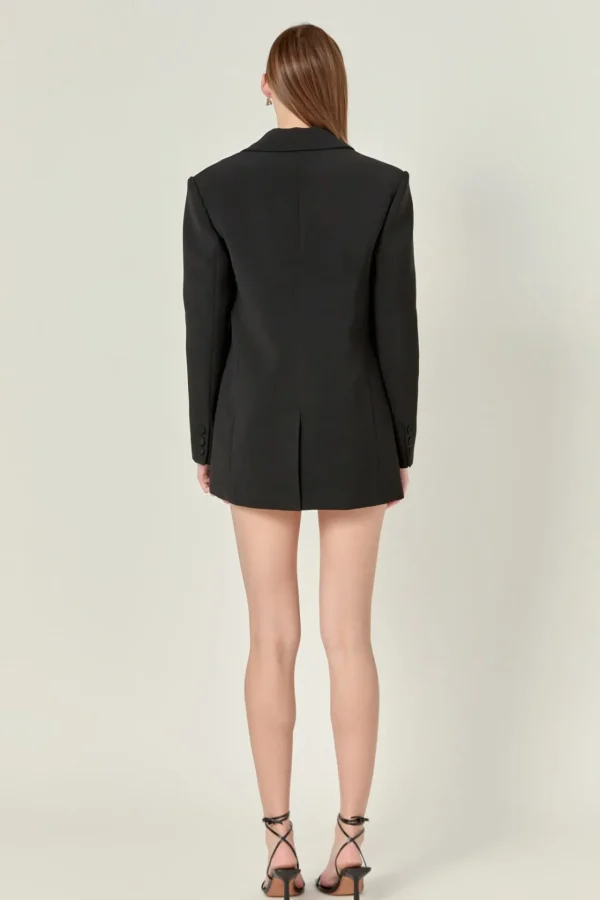 ENGLISH FACTORY Jackets & Coats*- Timeless Double Jacket BLACK