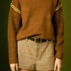 ENGLISH FACTORY Tops*- Top Stitch Knit