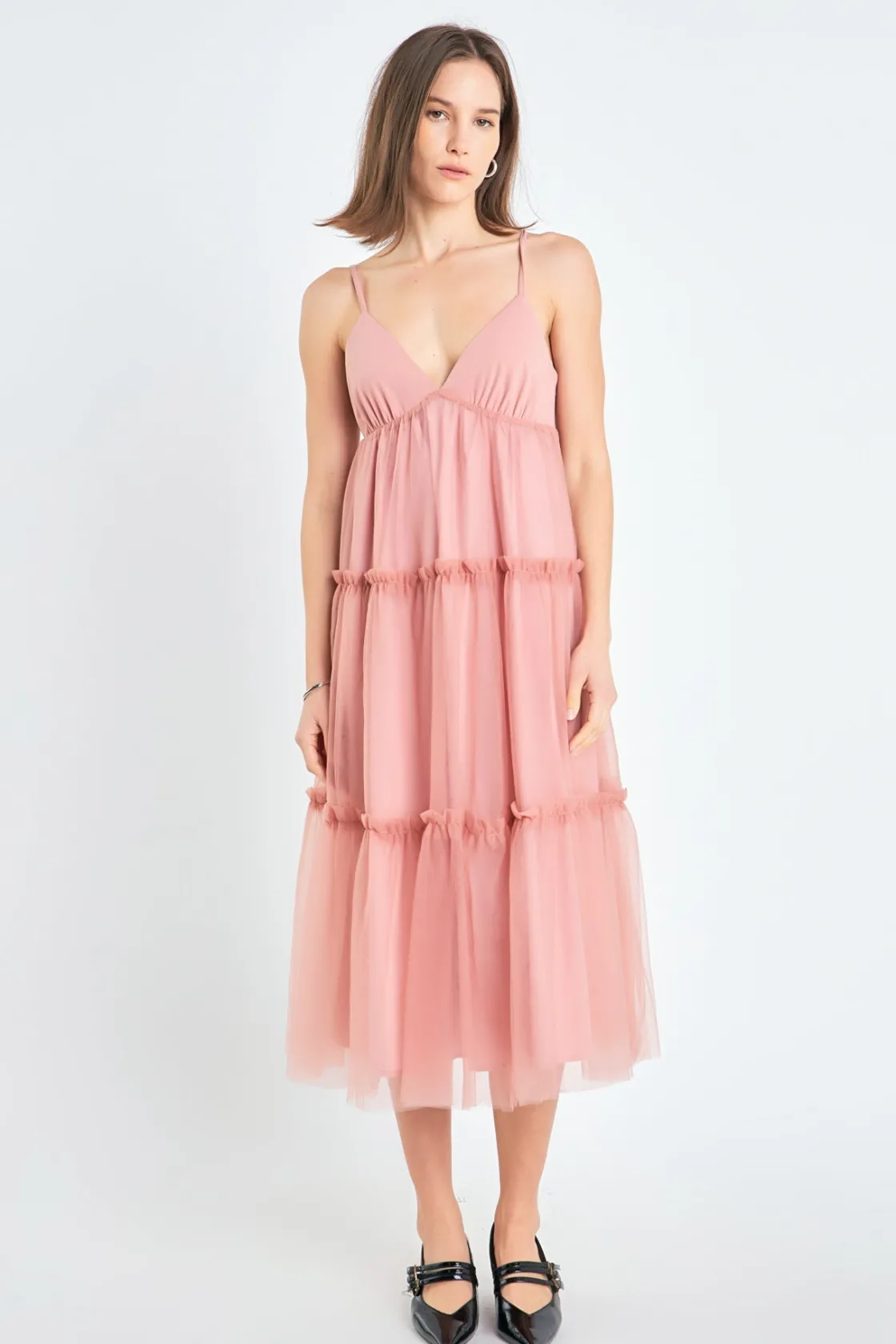 english_factory__tulle_co_14.webp ENGLISH FACTORY White Dresses | Tops*- Tulle Contrast Midi Dress