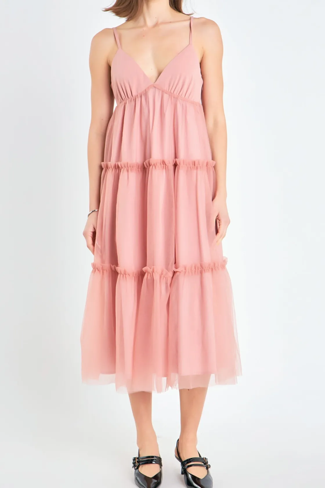 english_factory__tulle_co_15.webp ENGLISH FACTORY White Dresses | Tops*- Tulle Contrast Midi Dress