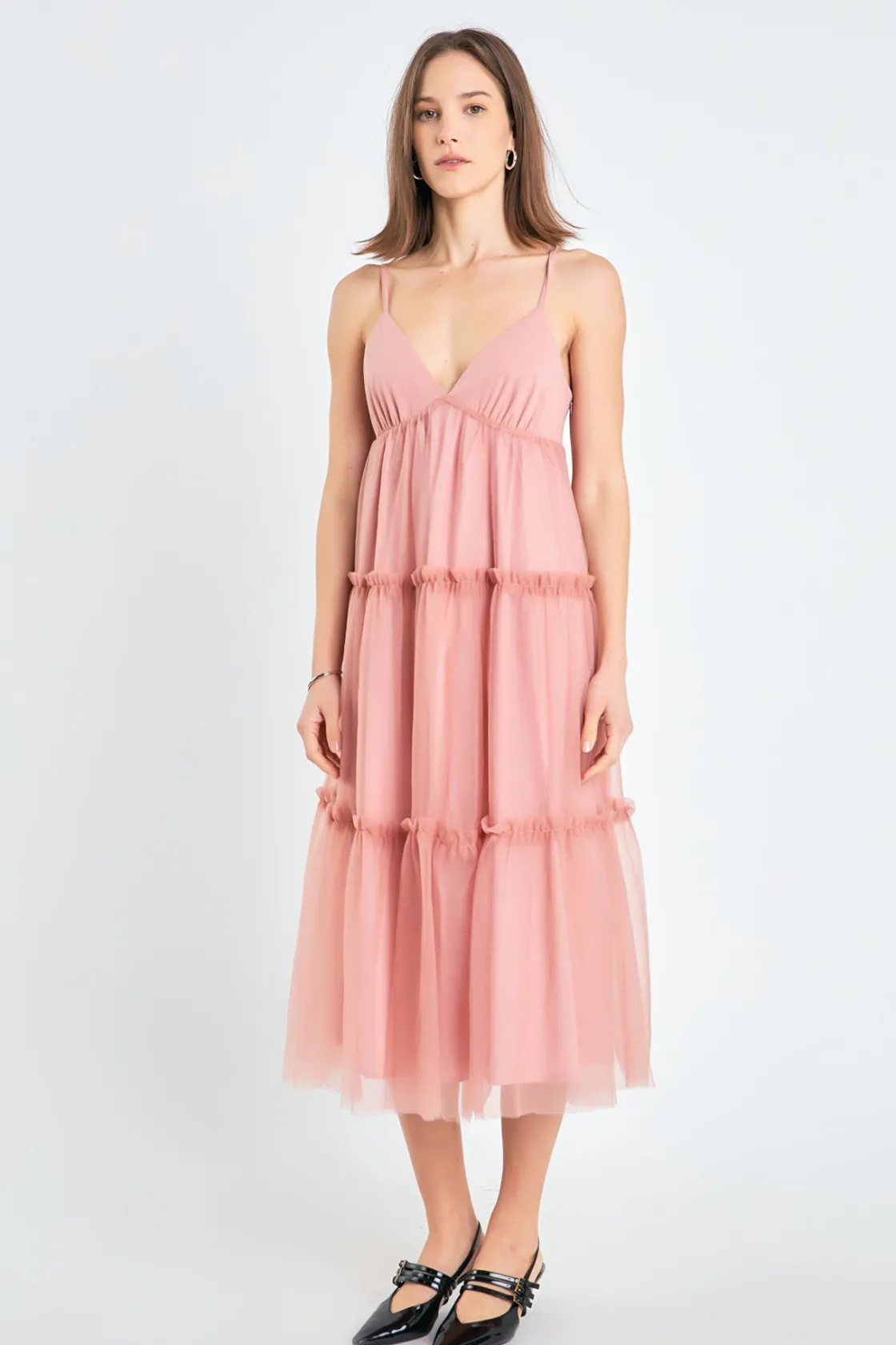 english_factory__tulle_co_16.webp ENGLISH FACTORY White Dresses | Tops*- Tulle Contrast Midi Dress