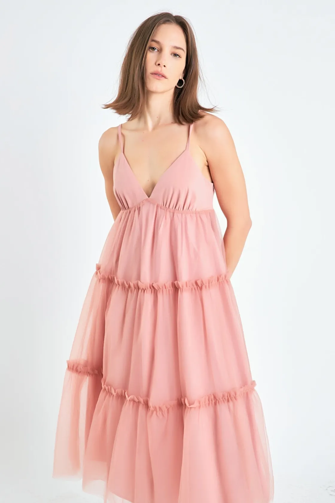english_factory__tulle_co_18.webp ENGLISH FACTORY White Dresses | Tops*- Tulle Contrast Midi Dress