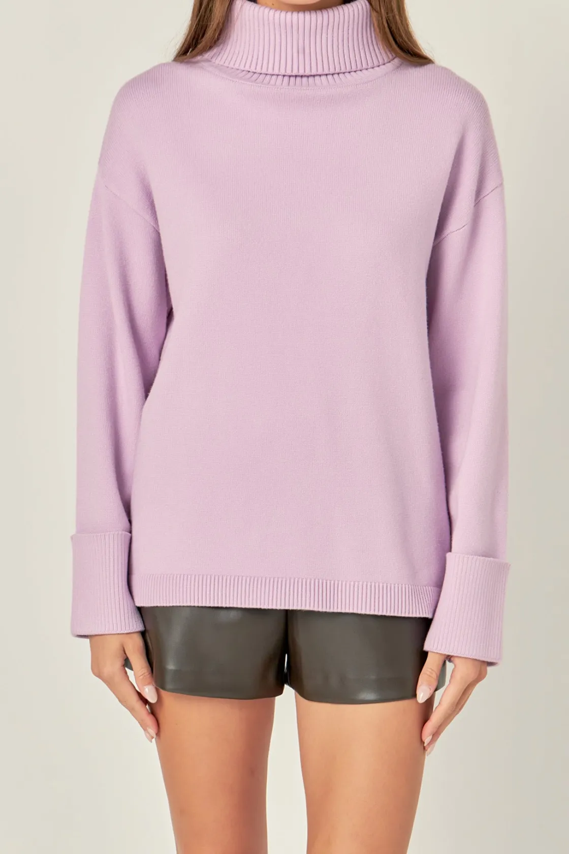 english_factory__turtle_n_10.webp ENGLISH FACTORY Sweaters & Knits | Tops*- Turtle Neck Sweater