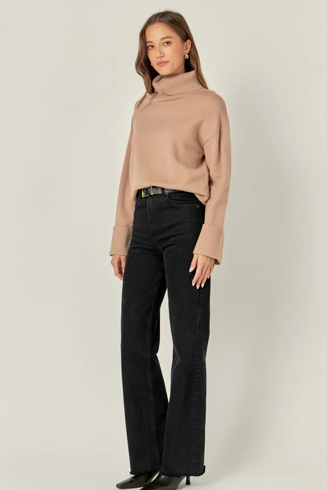 english_factory__turtle_n_16.webp ENGLISH FACTORY Sweaters & Knits | Tops*- Turtle Neck Sweater