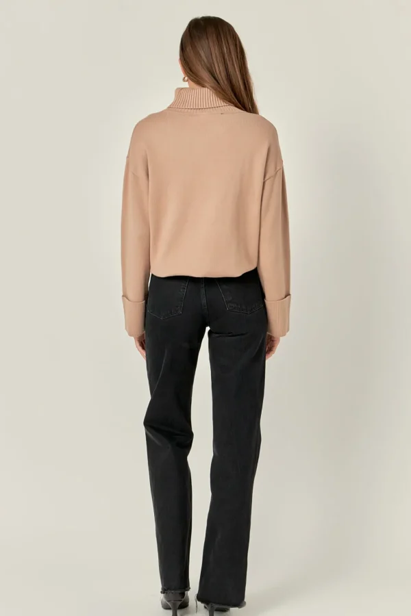 ENGLISH FACTORY Sweaters & Knits | Tops*- Turtle Neck Sweater
