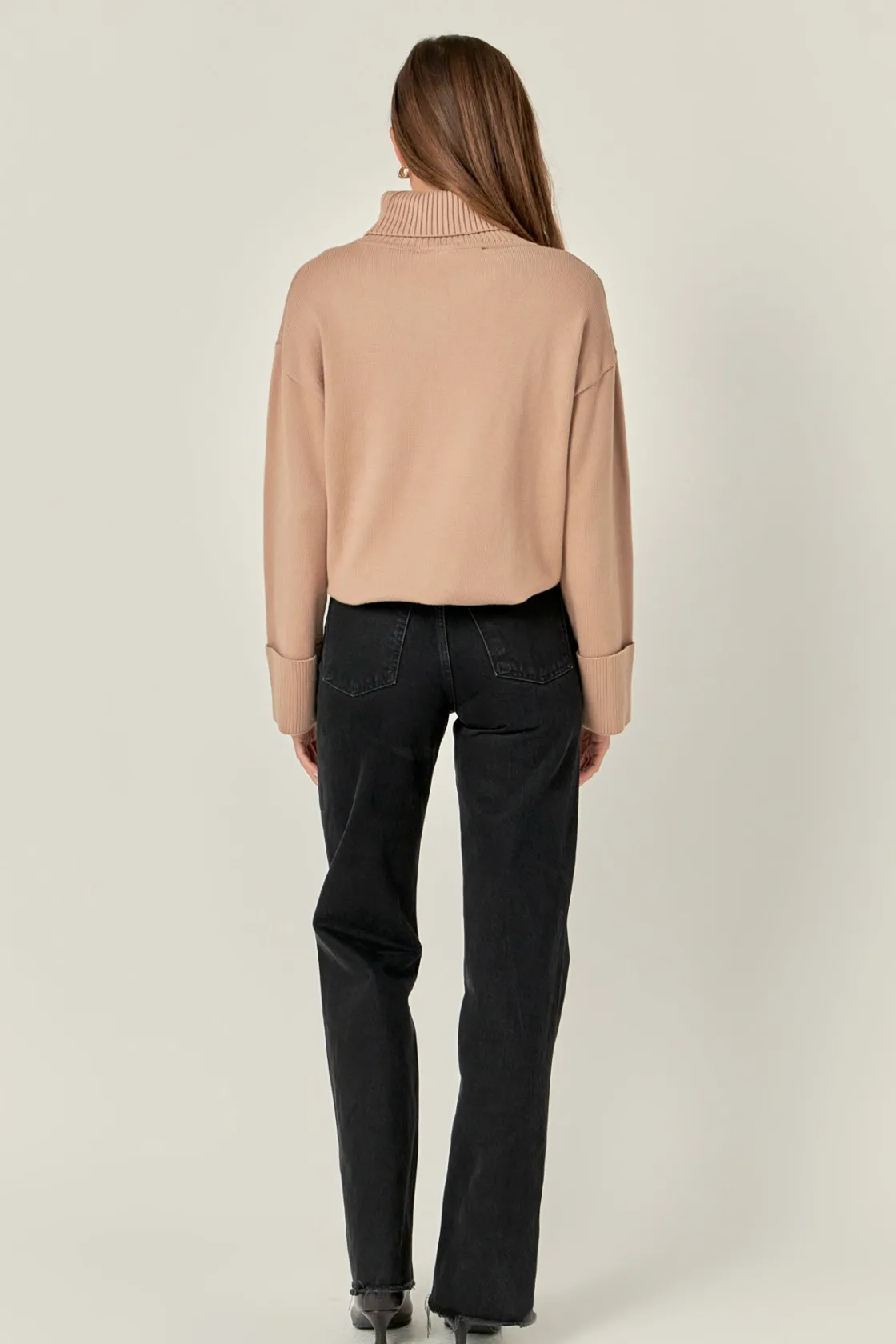 english_factory__turtle_n_17.webp ENGLISH FACTORY Sweaters & Knits | Tops*- Turtle Neck Sweater