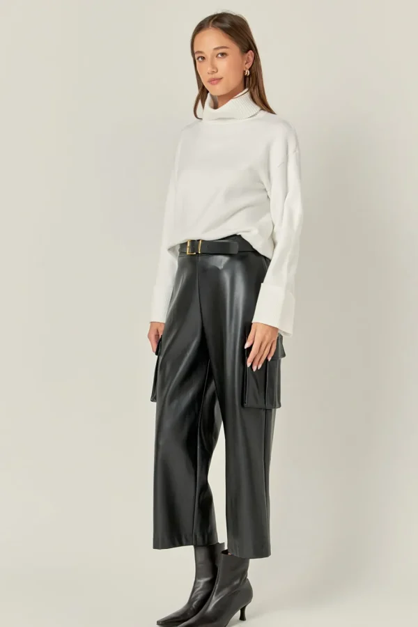 ENGLISH FACTORY Sweaters & Knits | Tops*- Turtle Neck Sweater