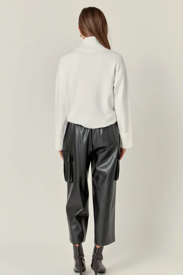 ENGLISH FACTORY Sweaters & Knits | Tops*- Turtle Neck Sweater