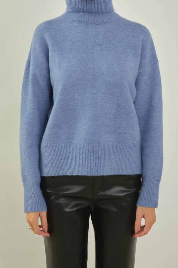 ENGLISH FACTORY Sweaters & Knits | Tops*- Turtleneck Long Sleeve Sweater