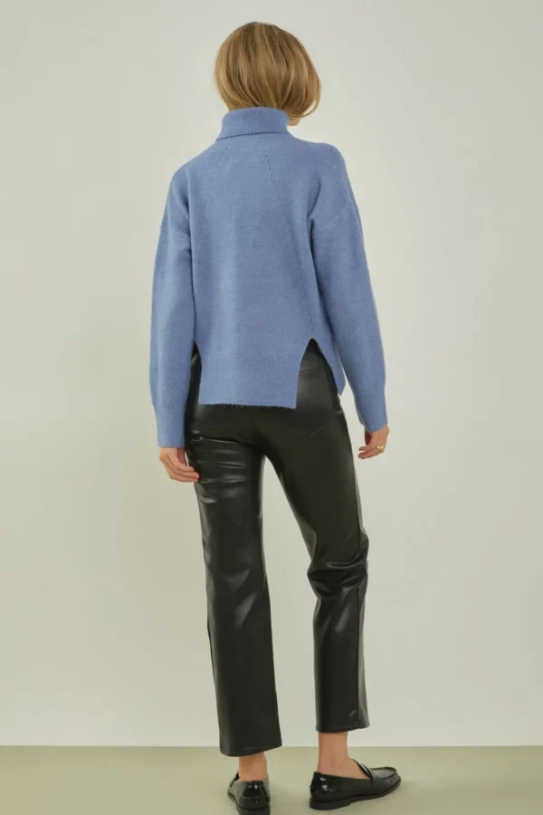 ENGLISH FACTORY Sweaters & Knits | Tops*- Turtleneck Long Sleeve Sweater