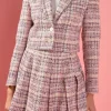 ENGLISH FACTORY Matching Sets | Jackets & Coats*- Tweed Cropped Blazer MULTI
