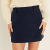 ENGLISH FACTORY Matching Sets | Skirts*- Tweed Skirt NAVY