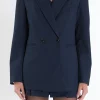 ENGLISH FACTORY Matching Sets | Jackets & Coats*- Twill Jacket NAVY