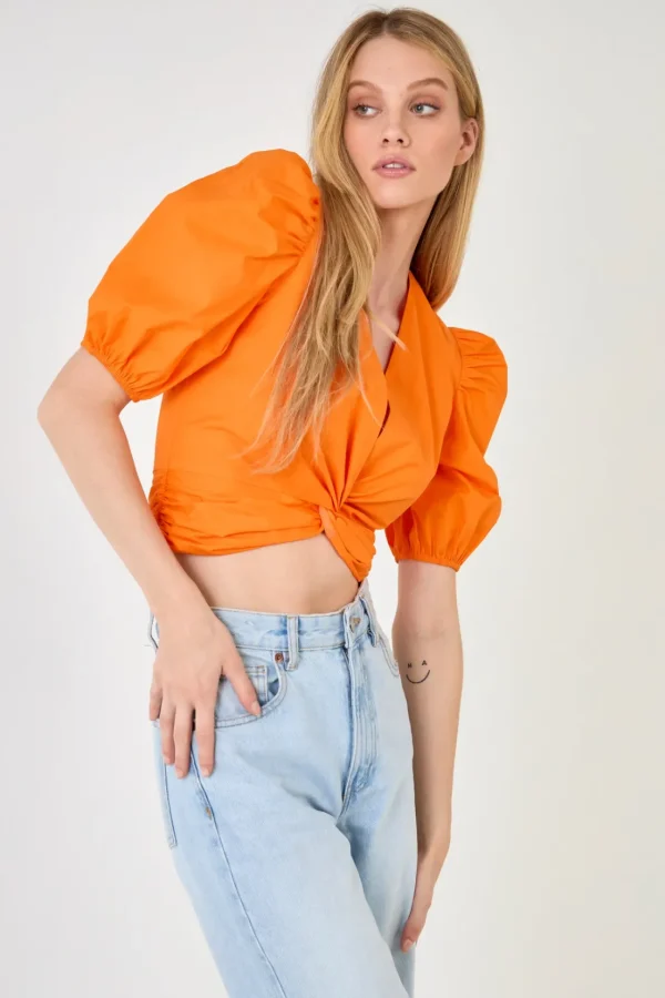 ENGLISH FACTORY Tops*- Twist Detail Top