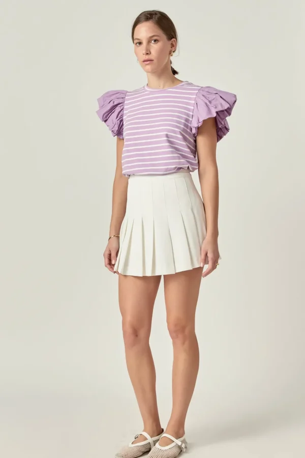 ENGLISH FACTORY Tops*- Twist Detail Top