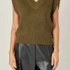 ENGLISH FACTORY Sweaters & Knits | Tops*- V-neck Knit Sweater Vest