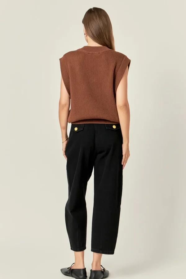 ENGLISH FACTORY Sweaters & Knits | Tops*- V-neck Knit Sweater Vest