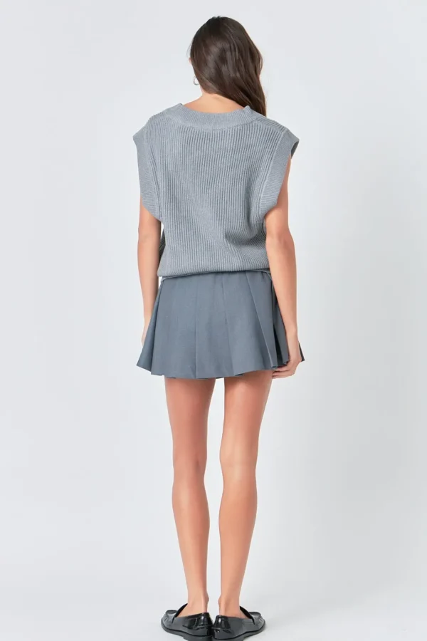 ENGLISH FACTORY Sweaters & Knits | Tops*- V-neck Knit Sweater Vest