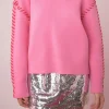 ENGLISH FACTORY Sweaters & Knits | Tops*- Whip Stitch Sweater