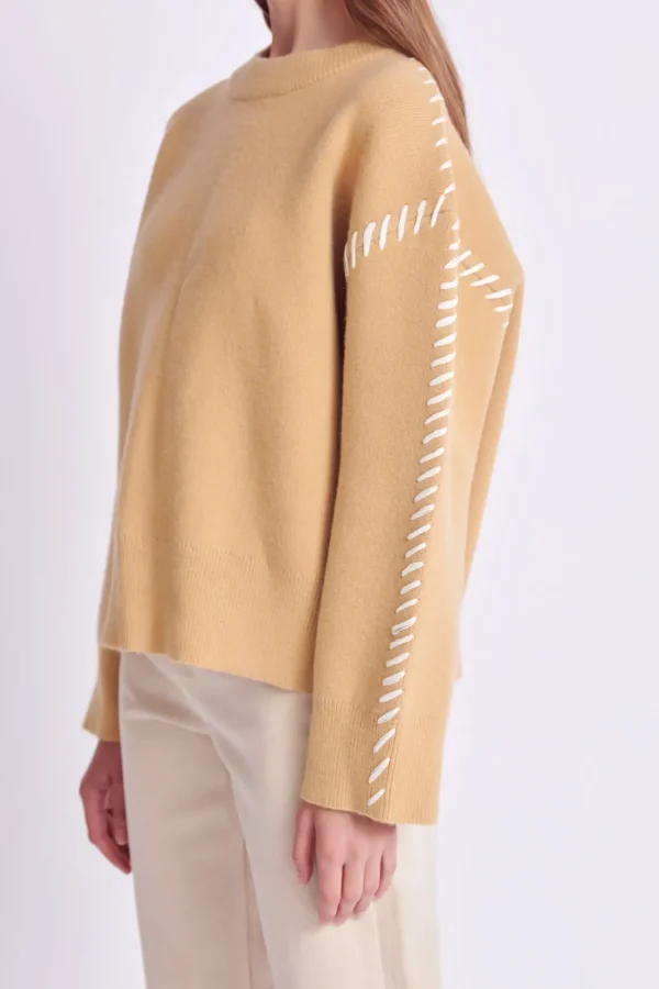 ENGLISH FACTORY Sweaters & Knits | Tops*- Whip Stitch Sweater