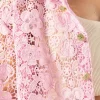 ENGLISH FACTORY Matching Sets | Shirts & Blouses*- Willow Floral Guipure Lace Oversized Shirt LILAC