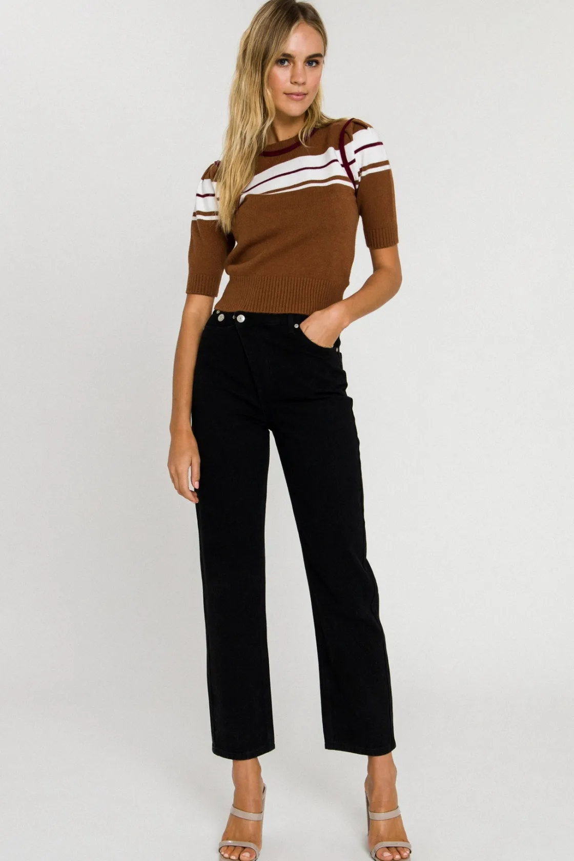 english_factory__women_kn_5.webp ENGLISH FACTORY Sweaters & Knits*- Women Knit Contrast Shirt