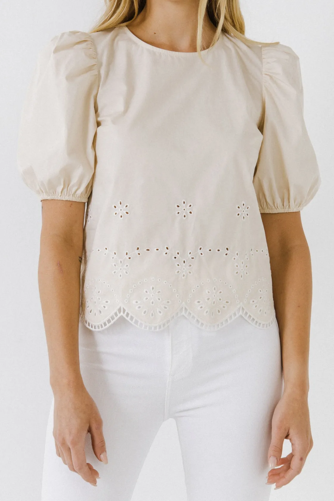 english_factory__women_wo_0-3.webp ENGLISH FACTORY Tops*- Women Woven Embroidered Blouse BEIGE