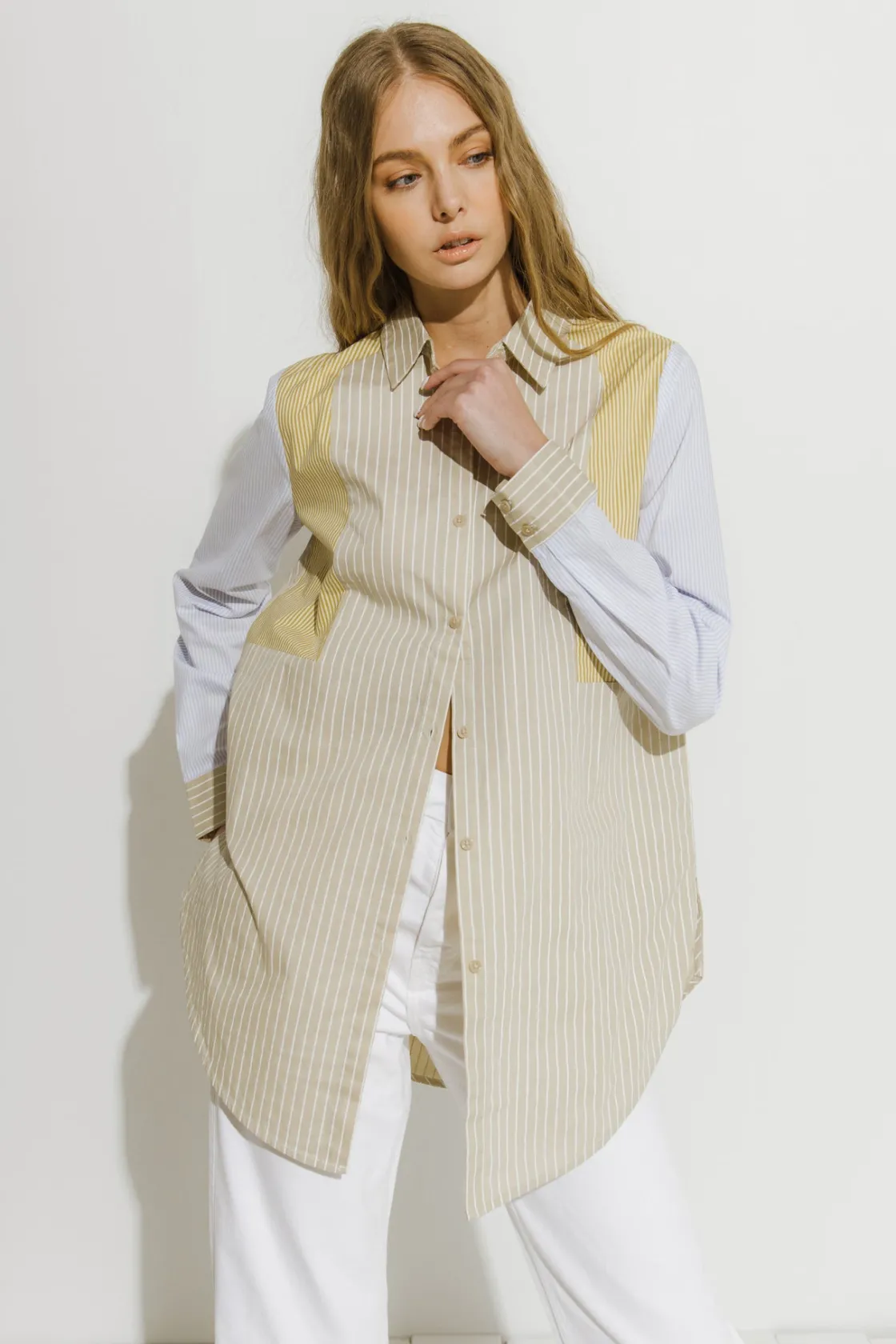 english_factory__women_wo_3-15.webp ENGLISH FACTORY Shirts & Blouses | Tops*- Women Woven Blouse MULTI