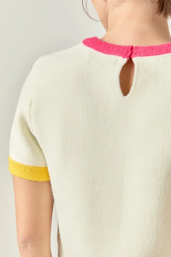 ENGLISH FACTORY Sweaters & Knits | Matching Sets*English Factpry - Color Block Sweater Top